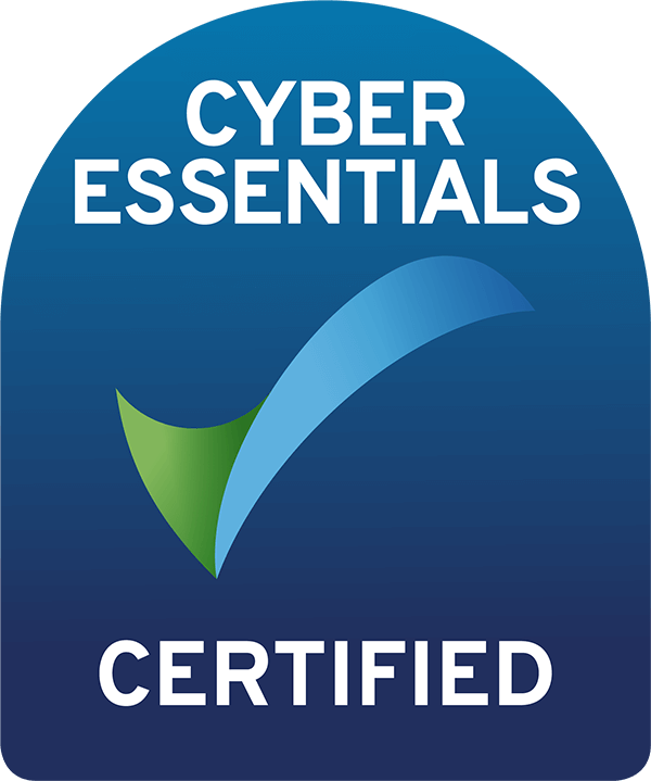 Cyber essentials certified on transparent background