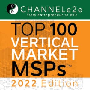 Channel E2E 100 vertical market MSPs logo