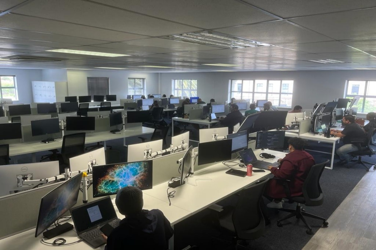 South Africa offices interior desks